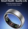 2026 R10 Smarter Ring für Männer Frauen 5ATM IP68 Wasserdicht Gesundheits-Schlaf-Monitor Kabelloses Laden Multi-Sport-Modi für Andriod IOS