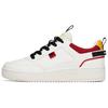 Low Top Skateboard Shoes Men's White Red Yellow 912228066-28