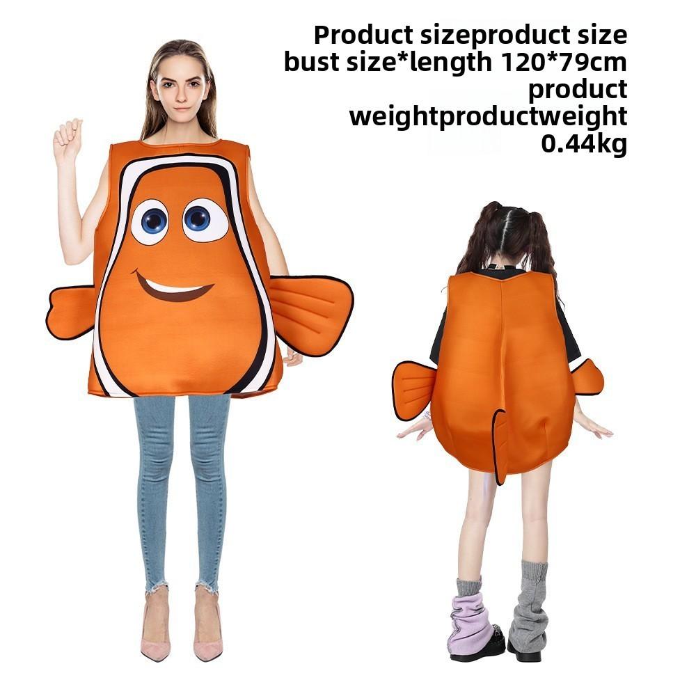 Nemo Cosplay Dory Costume With Soft Polyester For Halloween Party Events Themed