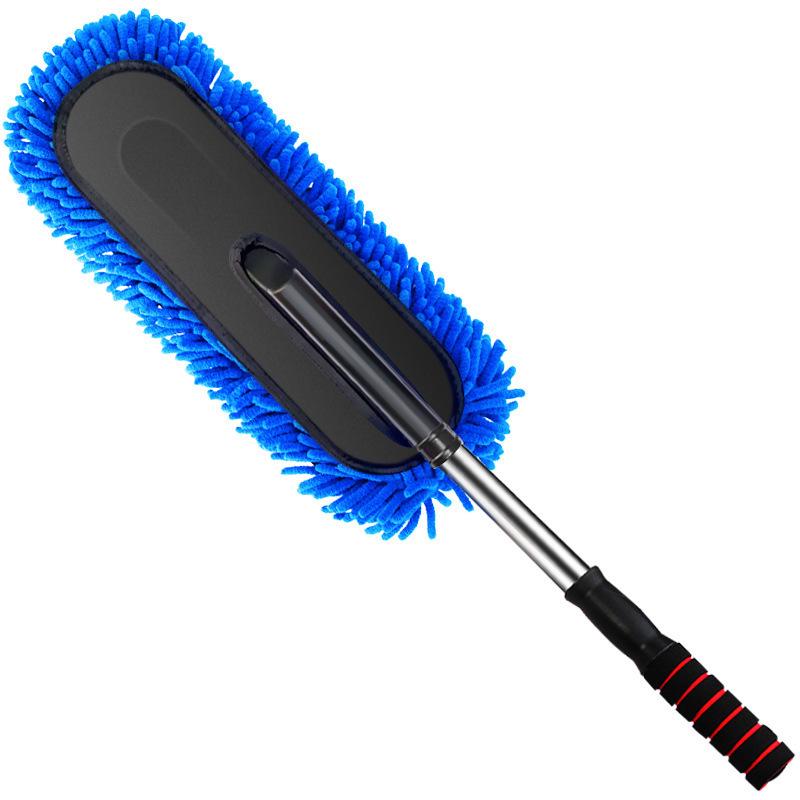Car Duster and Wax Mop Brush - Multipurpose Cleaning Tool for Vehicles