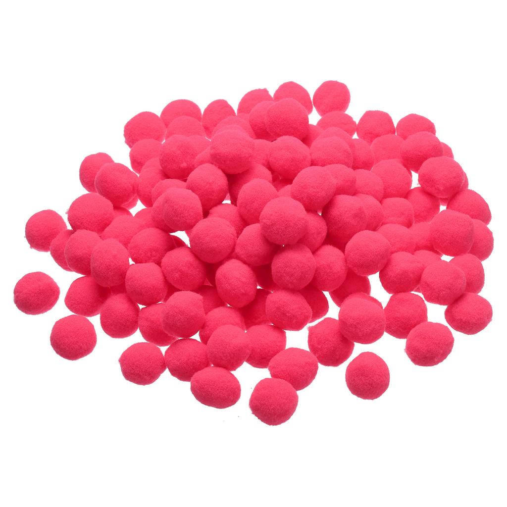 200pcs Pom Poms Small Pom Pom Balls Fuzzy Craft Pompoms for Crafts Arts DIY Decorations Crafting Supplies 1 Inch/2.5cm