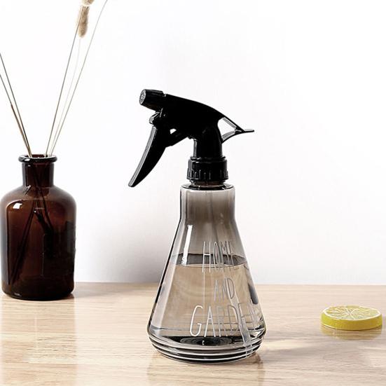 500ML Multi-functional Spray Bottle Large Capacity Clear Adjustable Nozzle Indoor Outdoor Plants Flowers Plastic Watering Can Gardening Supplies