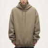 Men's High-End American Artistic Half-Zip Street Style Hoodie