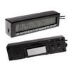 12-24V Car 3 In 1 Digital Inner & Outer Thermometer Display Car Battery Voltmeter & LCD Clock with Temperature Sensor Backlight