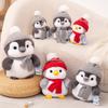 Plush Toy Penguin  Cartoon  Animal Stuffed Doll Gift Collectibles Room Cushion
