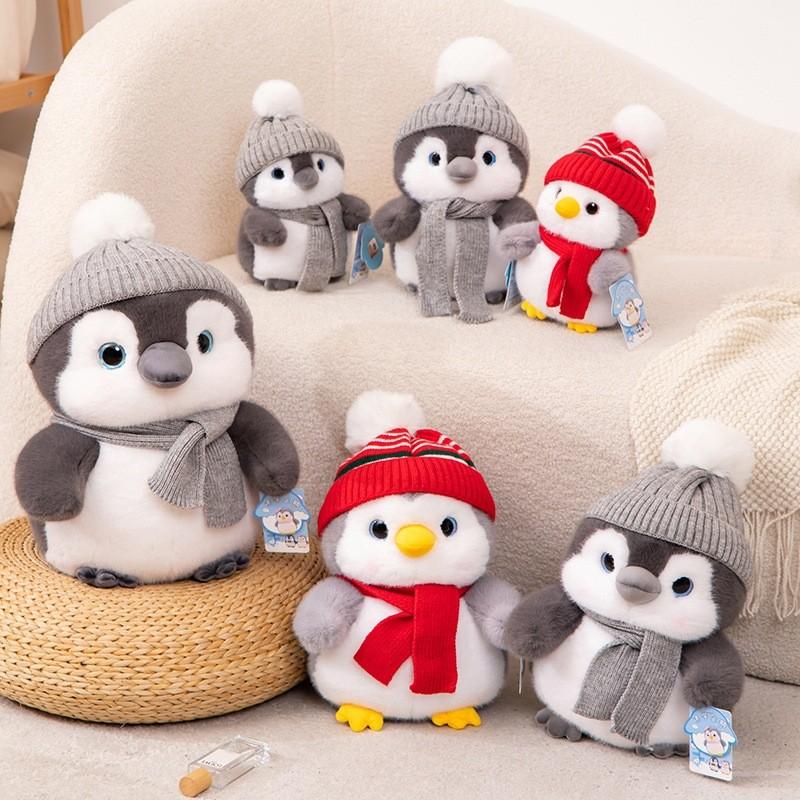 Plush Toy Penguin  Cartoon  Animal Stuffed Doll Gift Collectibles Room Cushion