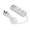 Power Strip Extension Long Cord with USB Port 2500W Multi Function White Small