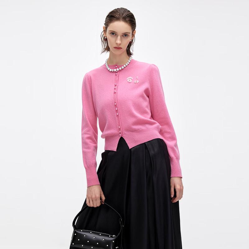 Tatou Sweetheart Knitted Wool Cardigan