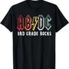 Third Grade Rocks ABCD Back In Class 3rd Grade School Third T-Shirt