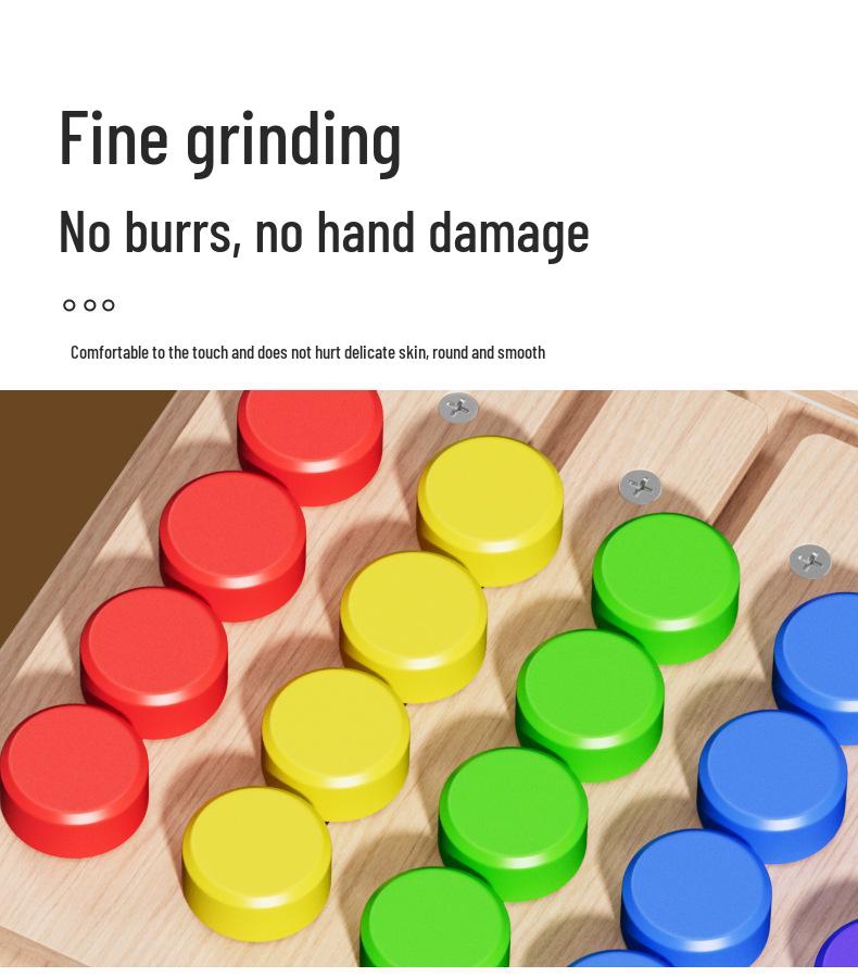 Cross-Border Educational Memory Game: Five-Color Movement Cards for Early Childhood Thinking Development