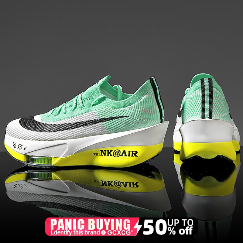 

Кроссовки для бега Специальные кроссовки для марафона с воздушной подушкой для мужчин и женщин Спортивные дышащие легкие удобные нескользящие кроссовки для женщин 43