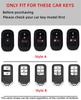 CKU5 Metal Car Remote Key Cover Case Holder shell Keychain Fob For Honda New Accord 11th Gen Civic Odyssey CRV ZRV XRV HRV e:NS1 Jazz