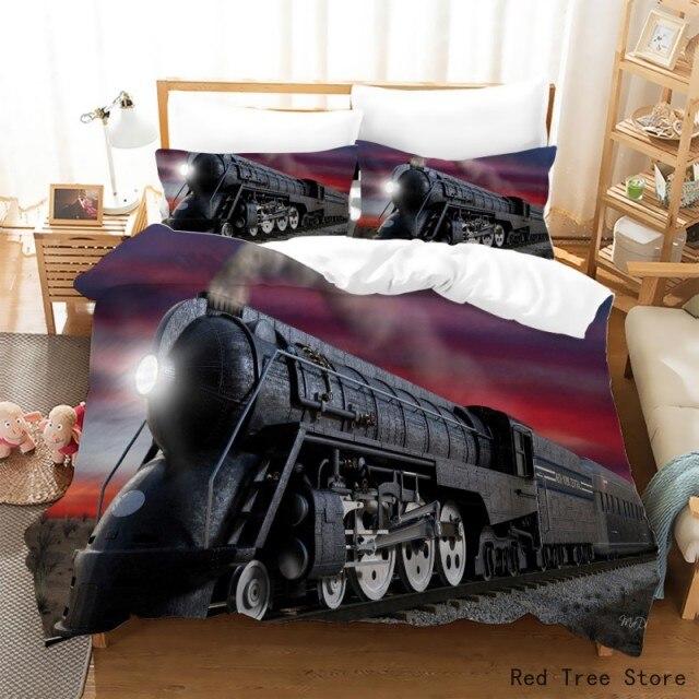 kids train sheets