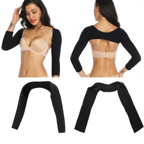 Women Compression Posture Corrector Arm Back Support Chest Push Up Shaper Corset