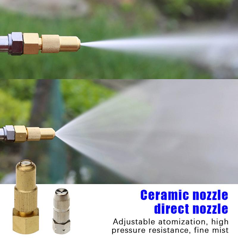 Agricultural Irrigation Nozzle 16*41*8Mm Adjustable Pottery Nozzle High Quality Pottery Adjustable Spray Effortless Installation
