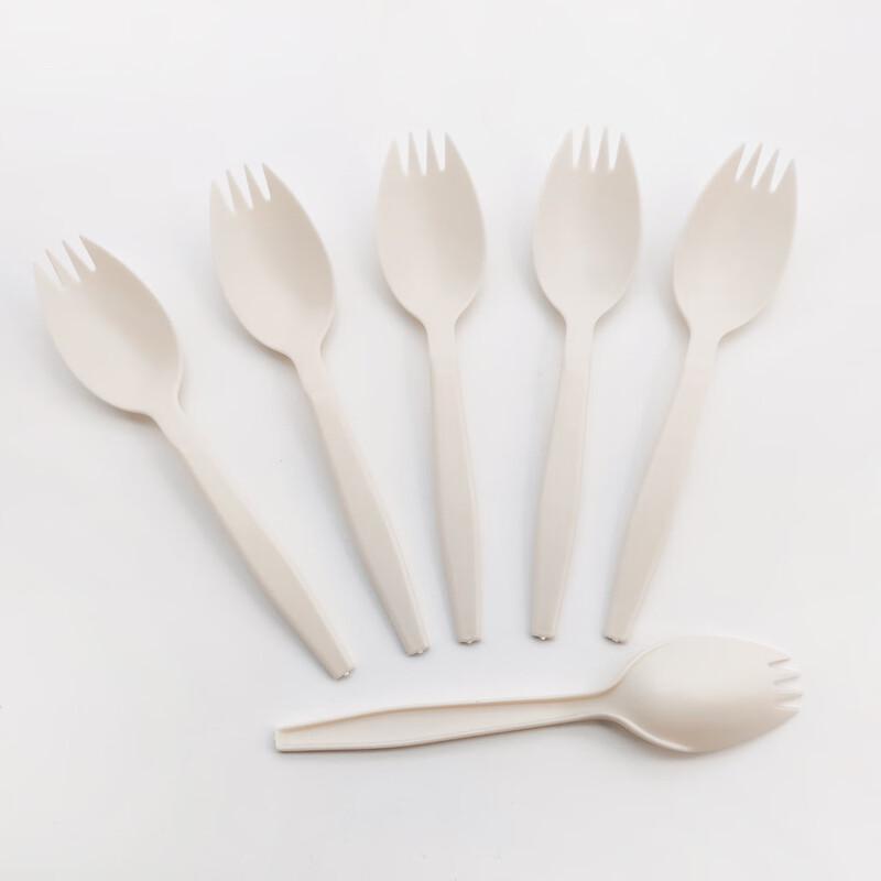 Eco-Friendly 6-inch Biodegradable Fork Spoon