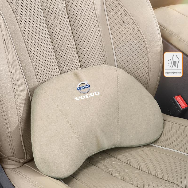 Autopolštář na ochranu krku Opěrka hlavy Paměťová pěna Bederní opěrka Pro Volvo Xc60 Xc90 V40 V60 S60 V50 V90 S80 C40 XC40 V70 XC70