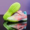 Football Shoes Girls Students TF Broken Nails Indoor Children Leather Foot Game Training Sports Shoes Batch Hair
