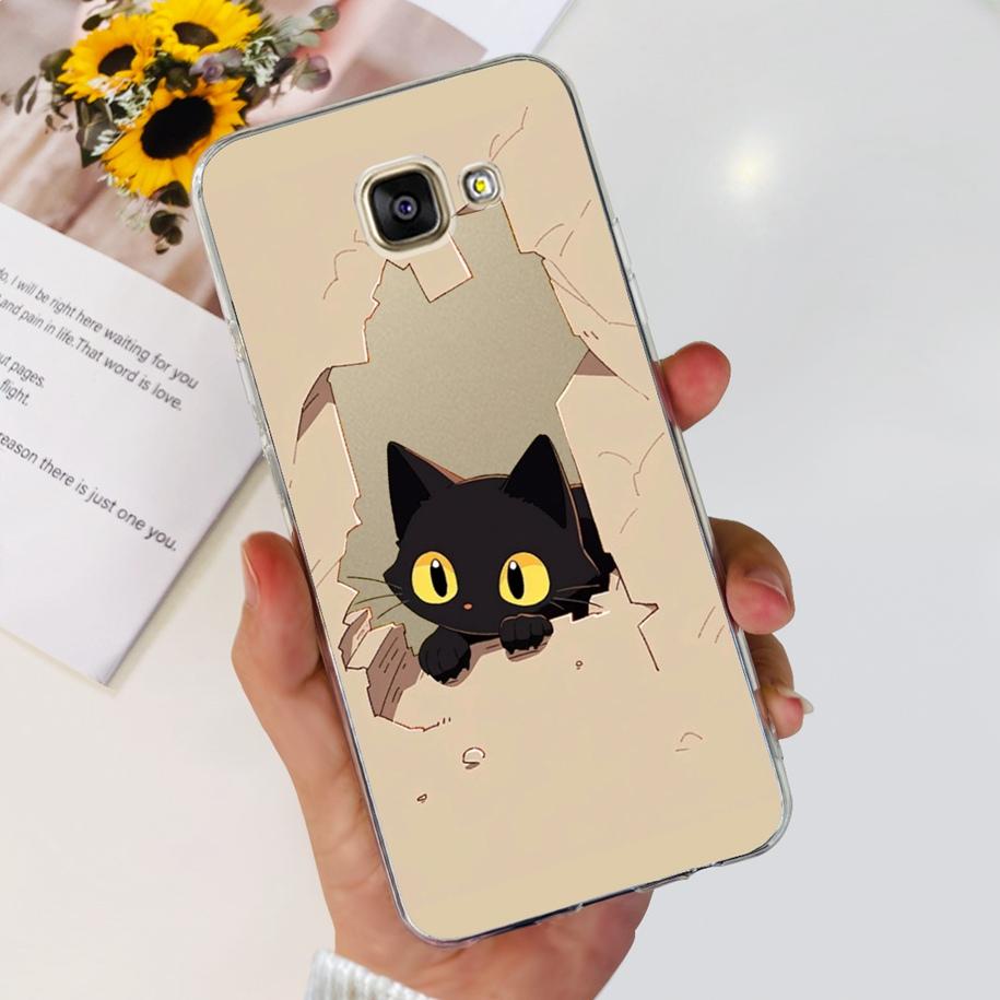 For Samsung Galaxy A3 2016 Case A310F Popular Flower Transparent Silicone Phone Back Cover For Samsung A3 2017 A320F A320Y Funda