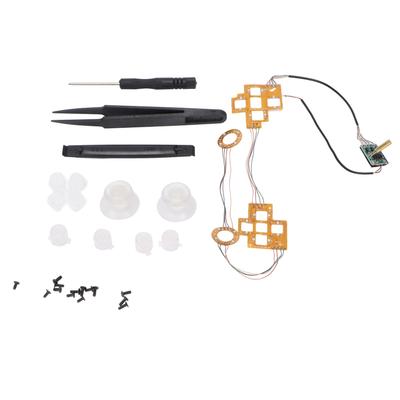 Wireless Controller LED Light Board for PS5 Multicolor Board with Rocker Joystick Cap Cross Key