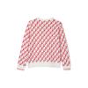 FILA Comfortable Breathable Round Neck Pullover Long Sleeve Knit Sweater Women sweater Legendary-Red F11W341405FRD