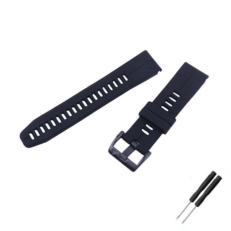 Silicone Quick Release Sport Strap for Garmin Fenix Series