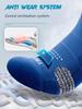 Comfortable Outdoor Sports Socks for Spring and Summer Marathon Men's Short Socks with Thick Towel Soles, Durable Running Short Socks for Men