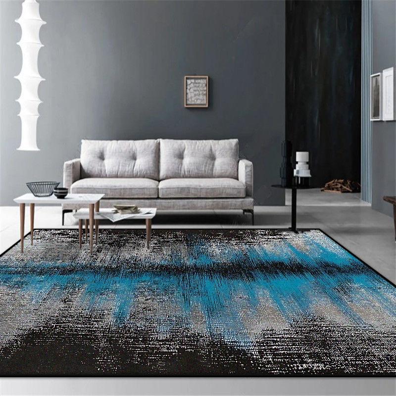 Nordic Abstract Livng Room Carpet Home Decoration Rug Bedroom Decor Area Rugs Washable Non-slip Office Lounge Floor Mat Washable