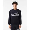 Men S Logo Print Puff Badge Crewneck SweatShirt Sh7420 54g Hde