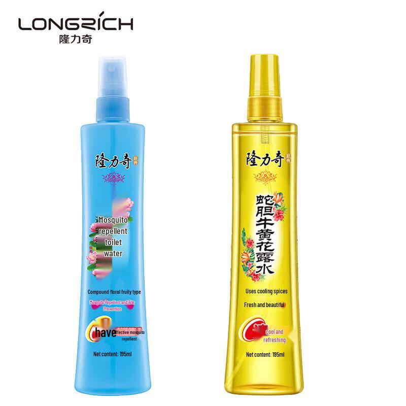 

Longliqi Репеллентная цветочная вода, двойная упаковка, 195 мл