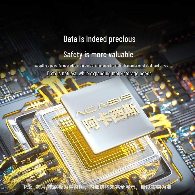 Acasis EC-6104 Dual-Bay External Hard Drive Dock