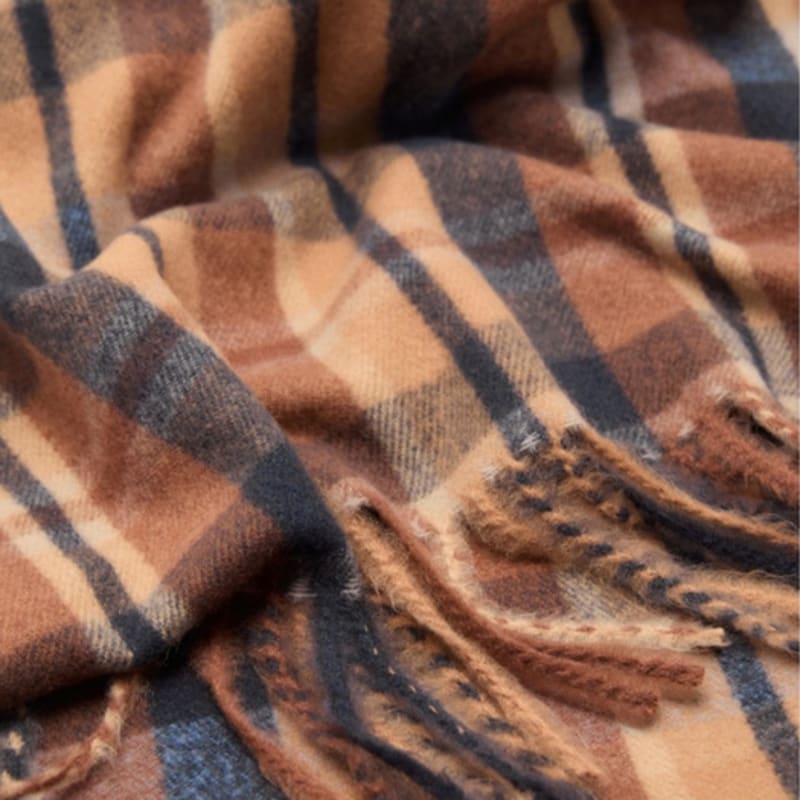 Mango MANGO WOMAN Scarf ALBILLO Brown 17075988