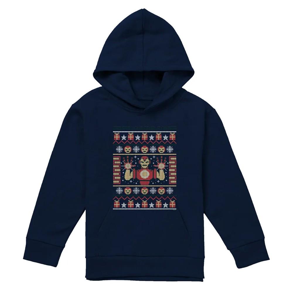 Marvel Childrens/Kids Iron Man Christmas Hoodie