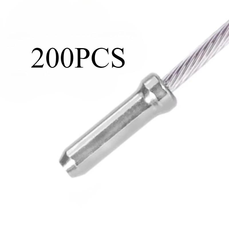 10-1000Pcs Bicycle Line Pipe Tail End Caps Brake Line Derailleur Shift Wire End Caps Tips Mtb Bike Accessories Brake Cable Cap