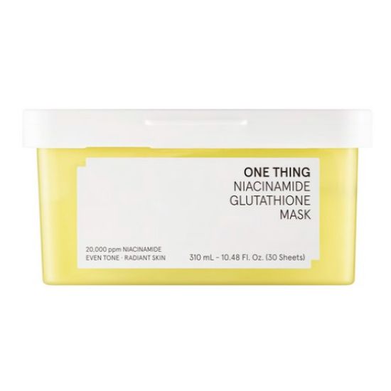ONETHING Niacinamide Glutathione Mask 30 Sheets 310ml