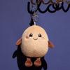 Lovable Potato Soft Plaything Vegetable Potato Key Necklace Sack Charm Huggable Potato Cushion Calming Toy Farm Figures Tot Birthday Treat