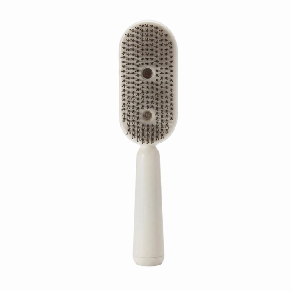Multi-Function Red Light Spray Massage Comb Anti-Frizz Large Tank 2-In-1 Misting Hair Brush Gift