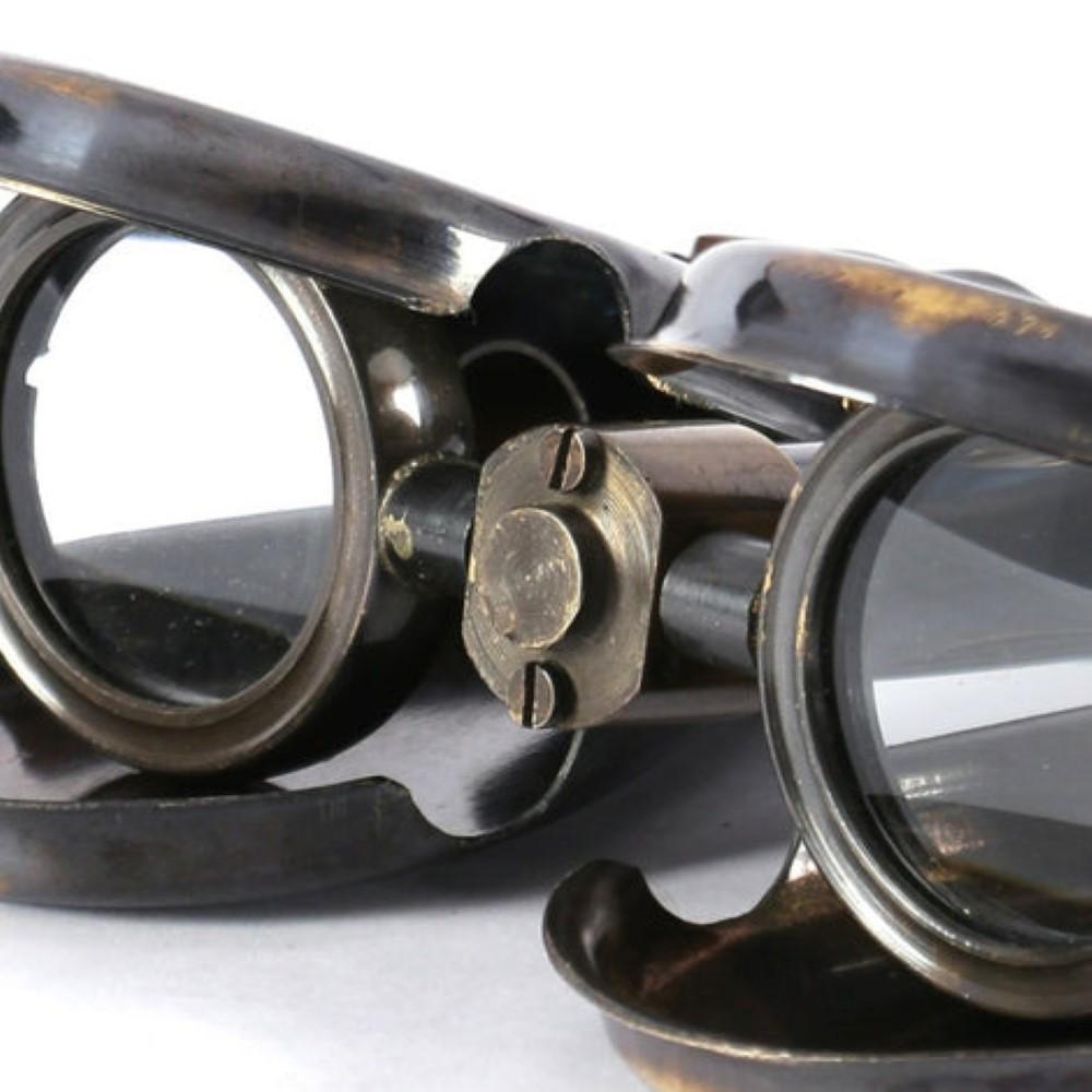 Nautisches Fernglas aus Messing im Vintage-Stil – Massives Messing, 10–16 cm, Antik-Finish