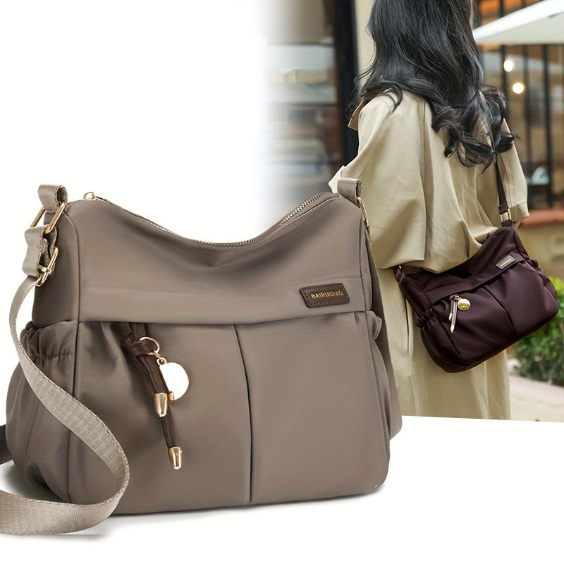 Große Kapazität Nylon Umhängetasche Damen Messenger Bag