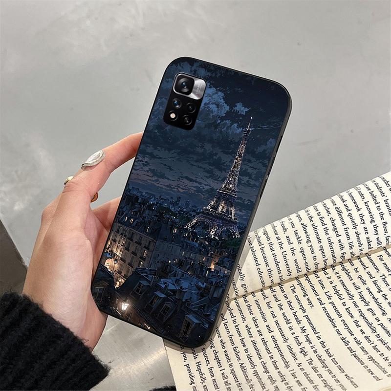 

Eiffel Tower Funda Phone Case For Xiaomi Redmi note 14 Pro 14 13 12 11 10 Pro 14S 12S 11S Redmi 14C 13C 10 Redmi 13C