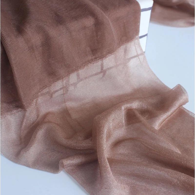 Sexy Ultra-Thin Non-Elastic Shonny Thigh High Stocking Breathable Underwear See Through Socks Women Summer Fashion Ol Ootd