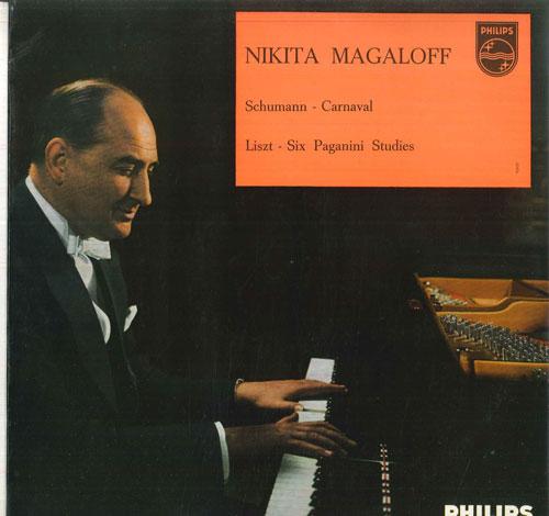 

LP Record NIKITA MAGALOFF - Schumann Carnaval, Op9 / Liszt Paga A00456L PHILIPS Netherland Classical Used