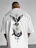 Najlepiej sprzedający się T-shirt z nadrukiem Art Wing 100% bawełna Męski Damski Lato Jesień Codzienny Zewnętrzny Sportowy Casual Luźny Uliczny Krótki rękaw