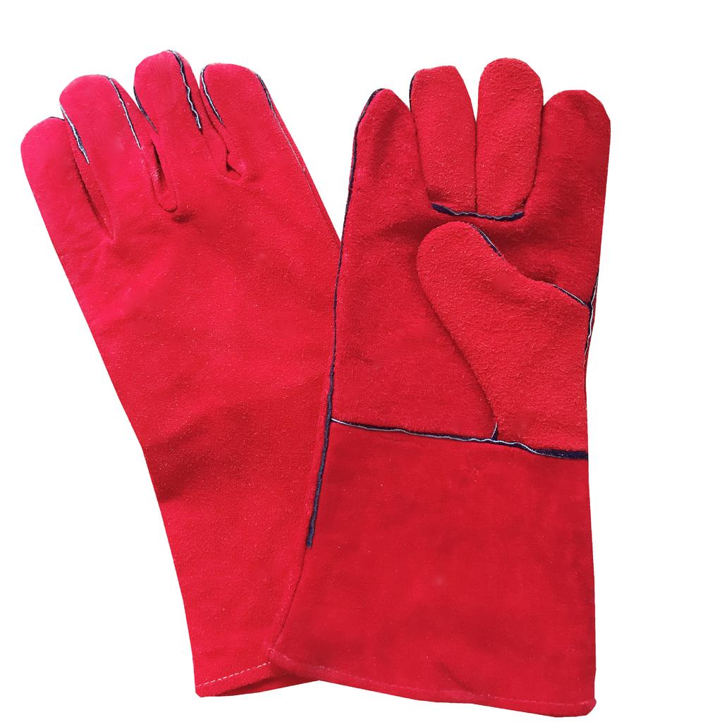 Gato Cowhide Cycling Gloves Gardening Labor Protection Gloves Golden Cowhide Wear-Resistant Garden Gloves Stab-Proof