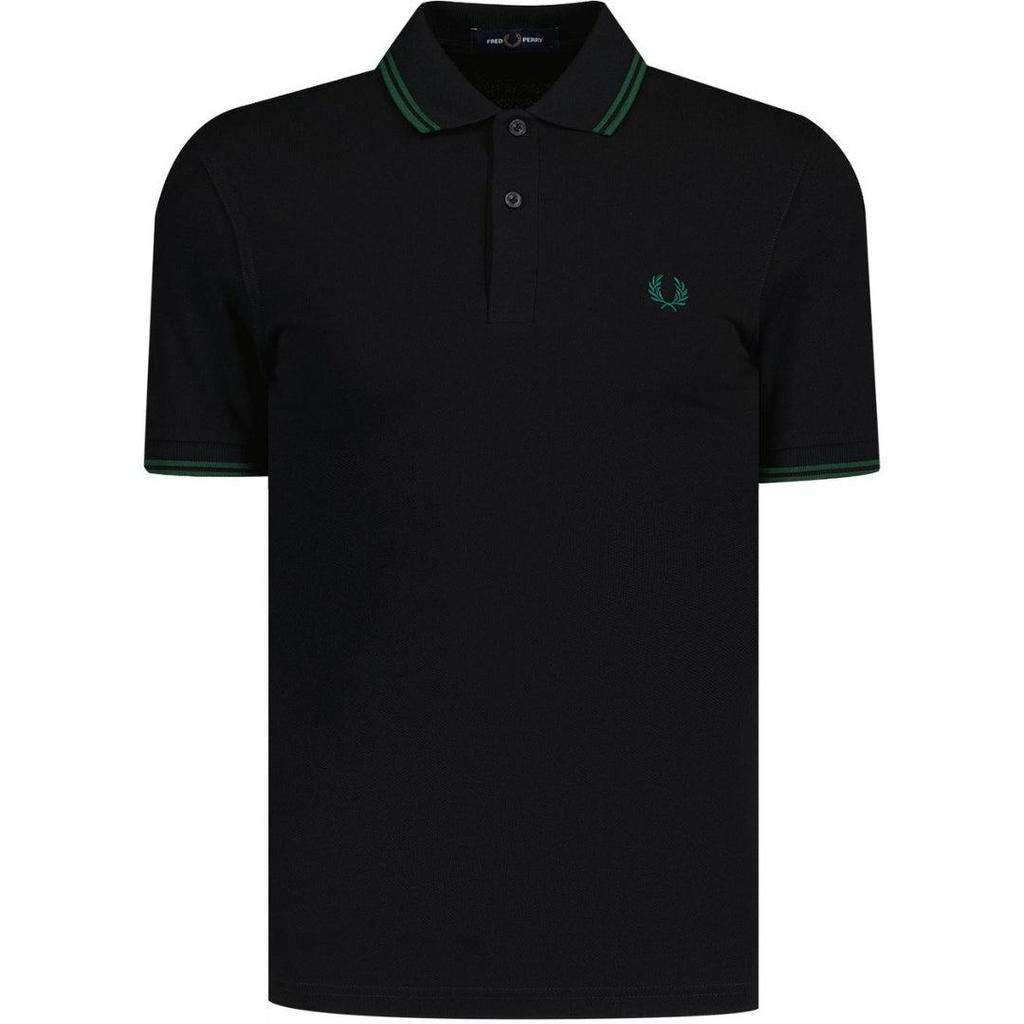Fred Perry Mens Double Tipped Collar Polo Shirt
