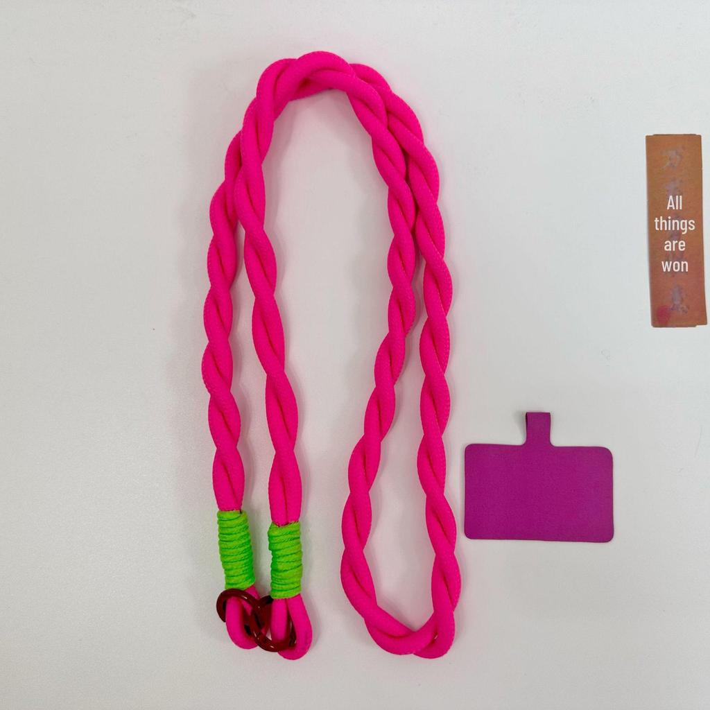 Women's Crossbody and Wrist Mobile Phone Chain - Handwoven, Universal Fit for Outdoor Use