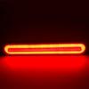 2x LED Trailer Truck Brake Light 3 In1 Neon Halo Ring Tail Brake Waterproof Stop Turn Light Sequential Flowing Signal Light Lamp