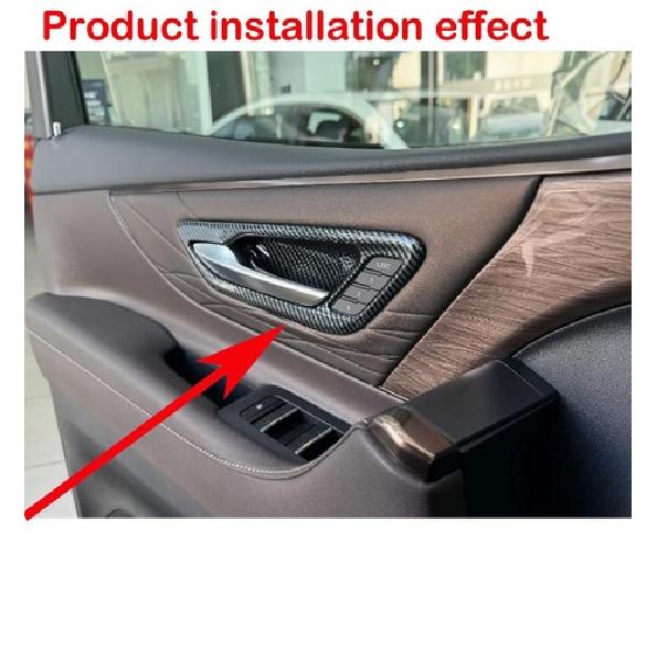 Car interior handle decorative frame For Toyota Alphard 2024-