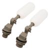 1/2" 3/4" Plastic Water Float Ball Valve Shut Off Automatic Feed Fill Fish Tank Aquarium Water Humidifier Valve For Water Bowl