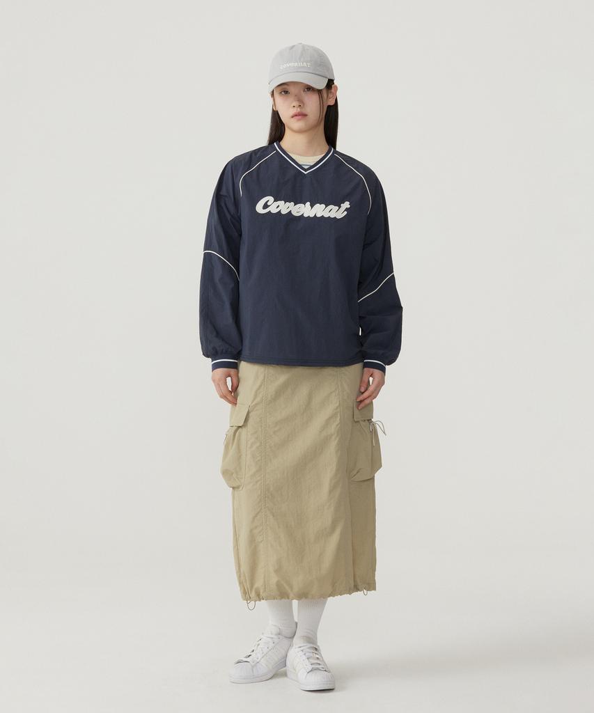 Covernat Woman String Cargo Skirt Light Khaki